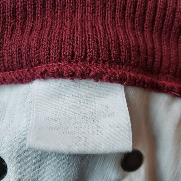 NWT Carmar Jean Denim Skirt elastic waist size 27 - Picture 8 of 8